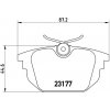 BREMBO Sada brzdových platničiek kotúčovej brzdy P23026 BREMBO Sada brzdových platničiek kotúčovej brzdy P23026