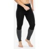 ICEBREAKER M ZoneKnit 260 Leggings BLACK/JET HTHR/CB