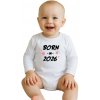 Detské body s potlačou New Baby BORN IN 2026 pink 74 (6-9m) Detské body s potlačou New Baby BORN IN 2026 pink 74 (6-9m)