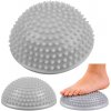 Senzorická balančná polguľa s masážnymi výstupkami, sivá 16 cm Senzorická balančná polguľa s masážnymi výstupkami, sivá 16 cm