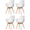 Sada jedálenských stoličiek CT-771 WT, 4 ks Sada jedálenských stoličiek CT-771 WT, 4 ks
