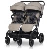 Súrodenecký kočík EasyGo Echo Savana Beige Súrodenecký kočík EasyGo Echo Savana Beige