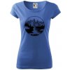 Cestovanie kruh - rieka - Dámske tričko Pure - 2XL ( Svetlomodrá ) Cestovanie kruh - rieka - Dámske tričko Pure - 2XL ( Svetlomodrá )