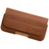 Horizontálne kožené puzdro FIXED Posh so zatváraním veľkosť 6XL +, hnedá Horizontálne kožené puzdro FIXED Posh so zatváraním veľkosť 6XL +, hnedá