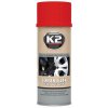 K2 COLOR FLEX 400 ml ČERVENÁ - ochranný nátěr ze syntetického kaučuku K2 COLOR FLEX 400 ml ČERVENÁ - ochranný nátěr ze syntetického kaučuku
