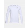 Under Armour SPORTSTYLE LEFT CHEST LS - biela Under Armour SPORTSTYLE LEFT CHEST LS - biela