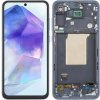 Samsung Galaxy A55 TFT LCD displej s dotykovou vrstvou a čiernym rámom, predný panel Samsung Galaxy A55 TFT LCD displej s dotykovou vrstvou a čiernym rámom, predný panel