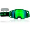 NAXA G5/CY IRIDIUM GREEN motokrosové okuliare + číry priezor NAXA G5/CY IRIDIUM GREEN motokrosové okuliare + číry priezor