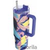Nerezový termohrnček so slamkou Vibe Midnight Forest 880 ml - Quokka Nerezový termohrnček so slamkou Vibe Midnight Forest 880 ml - Quokka