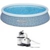 Bazén Bestway 3,96 x 0,84 m piesková filtrácia 4m3/hod Bazén Bestway 3,96 x 0,84 m piesková filtrácia 4m3/hod