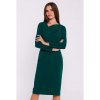 Stylove Dámske midi šaty Uldrux S376 zelená M Stylove Dámske midi šaty Uldrux S376 zelená M