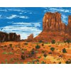 ZUTY Maľovanie podľa čísel ARIZONA NÁRODNÝ PARK Rámovanie bez rámu a bez vypnutia plátna Rozmer 80 x 100 cm