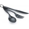 GSI Ring Cutlery Set 3pc grey GSI Ring Cutlery Set 3pc grey