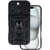 TopQ Ultra odolný zadný kryt Armor Lens pre iPhone 16 Pro Max čierny TopQ Ultra odolný zadný kryt Armor Lens pre iPhone 16 Pro Max čierny