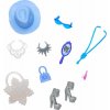 Mattel Barbie oblečenie s doplnkami v praktickom balení HWV75 Mattel Barbie oblečenie s doplnkami v praktickom balení HWV75