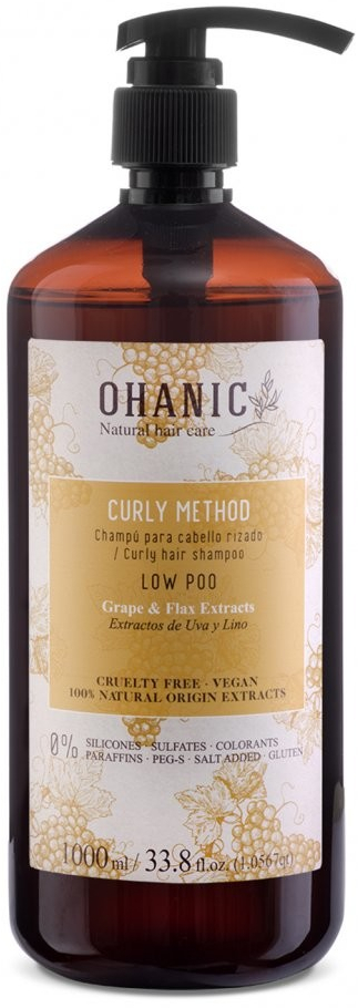 Ohanic Curly Method Shampoo 1000 ml