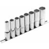 EXTOL PREMIUM Hlavice nástrčné prodloužené, MULTI-LOCK, sada 8ks, 1/2 EXTOL PREMIUM Hlavice nástrčné prodloužené, MULTI-LOCK, sada 8ks, 1/2