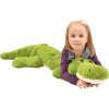 MAC TOYS Plyšový krokodíl, 125 cm zelená MAC TOYS Plyšový krokodíl, 125 cm zelená