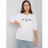 Sweatshirt-RV-BL-7328.19-white biela L RUE PARIS 2016103098910 Sweatshirt-RV-BL-7328.19-white biela L RUE PARIS 2016103098910