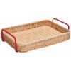 Hübsch Servírovací ratanový podnos 27x42 cm Splint
