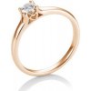 SOFIA DIAMONDS prsteň z ružového zlata s diamantom 0,25 ct BE41/05721-R SOFIA DIAMONDS prsteň z ružového zlata s diamantom 0,25 ct BE41/05721-R