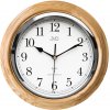 Drevené nástenné rádiom riadené hodiny JVD NR7162.4 Drevené nástenné rádiom riadené hodiny JVD NR7162.4