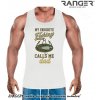 Pánske tielko RANGER® - motív Rybárčenie 04 S Žltá Pánske tielko RANGER® - motív Rybárčenie 04 S Žltá