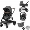 Maxi Cosi Zelia S Trio with Cabriofix i-Size Dark Grey kombinovaný 3in1 kočík Maxi Cosi Zelia S Trio with Cabriofix i-Size Dark Grey kombinovaný 3in1 kočík