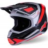 Přilba SM7 RISE, ALPINESTARS (černá/stříbrná/červená fluo, vel. L) Přilba SM7 RISE, ALPINESTARS (černá/stříbrná/červená fluo, vel. L)