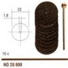 Proxxon Micromot Proxxon Rezné kotúče 22x0,8 mm /10 ks + upínacia stopka 28808 Proxxon Micromot Proxxon Rezné kotúče 22x0,8 mm /10 ks + upínacia stopka 28808