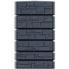 Prosperplast Sud na dažďovú vodu TOWER STONE 500 l - antracit Prosperplast Sud na dažďovú vodu TOWER STONE 500 l - antracit
