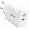 Choetech Nabíjačka GaN Adaptér 2x USB-C PD 65W Kocka pre Telefón Choetech Nabíjačka GaN Adaptér 2x USB-C PD 65W Kocka pre Telefón