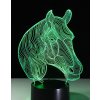 Beling Detská lampa, Hlava koňa 2, 7 farebná QS425