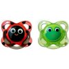 TOMMEE TIPPEE Cumlík s obrázkami, Orthodontic, latex, 2 ks, 6-12m, zeleno-červená TOMMEE TIPPEE Cumlík s obrázkami, Orthodontic, latex, 2 ks, 6-12m, zeleno-červená