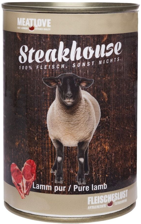 Meat Love Steakhouse 100% jahňacie mäso 0,8 kg