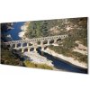 Sklenený obraz rieka Rím Akvadukty 100x50 cm Sklenený obraz rieka Rím Akvadukty 100x50 cm