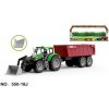 Alltoys Traktor farmársky zelený s prívesom Alltoys Traktor farmársky zelený s prívesom