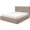 Wilsondo Manželská čalúnená posteľ s úložným priestorom Best 4 140x200 - béžová Wilsondo Manželská čalúnená posteľ s úložným priestorom Best 4 140x200 - béžová
