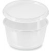 Wimex Miska PP okrúhla priehľadná 250ml + viečko 250 sád Wimex Miska PP okrúhla priehľadná 250ml + viečko 250 sád