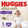HUGGIES 2x Elite Soft Pants 5 12-17 kg 34 ks