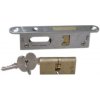 zadlabávací dverný zámok na vložku 554, závorový úzky do jeklu 25mm, vrátane vložky zadlabávací dverný zámok na vložku 554, závorový úzky do jeklu 25mm, vrátane vložky
