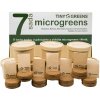 Pestovateľská súprava Microgreens Tiny Greens - 7 téglikov Pestovateľská súprava Microgreens Tiny Greens - 7 téglikov