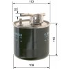 Palivový filter BOSCH 0 450 906 458 Palivový filter BOSCH 0 450 906 458