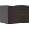 HANSGROHE Xevolos E závesná skrinka pre lakovanú dosku so zápustným umývadlom, 2 zásuvky PushOpen, 780 x 550 x 555 mm, bridlicová matná sivá/tmavý dub, 54189730 HANSGROHE Xevolos E závesná skrinka pre lakovanú dosku so zápustným umývadlom, 2 zásuvky PushOpen, 780 x 550 x 555 mm, bridlicová matná sivá/tmavý dub, 54189730