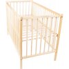 NEW BABY Detská borovicová postieľka DOMINIC EKO 120x60x80 drevený design NEW BABY Detská borovicová postieľka DOMINIC EKO 120x60x80 drevený design