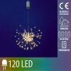 Vianočná LED svetelná ozdoba vonkajšia - na batérie + programy - Fireworks - 120 LED - Teplá biela+Multicolour Vianočná LED svetelná ozdoba vonkajšia - na batérie + programy - Fireworks - 120 LED - Teplá biela+Multicolour