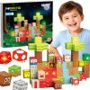 Woopie magnetické konštrukčné kocky les 75 ks Woopie magnetické konštrukčné kocky les 75 ks