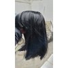 Smiffy's parochňa polodlhé čierne vlasy s ofinou Smiffy's parochňa polodlhé čierne vlasy s ofinou