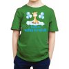 Fajntričko Kids Detské tričko ŽIRAFA - Budem veľký braček, Farba zelená, Strih/ Variant UNISEX Fajntričko Kids Detské tričko ŽIRAFA - Budem veľký braček, Farba zelená, Strih/ Variant UNISEX
