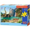Castorland Puzzle Svet dinosaurov 60 dielikov Castorland Puzzle Svet dinosaurov 60 dielikov